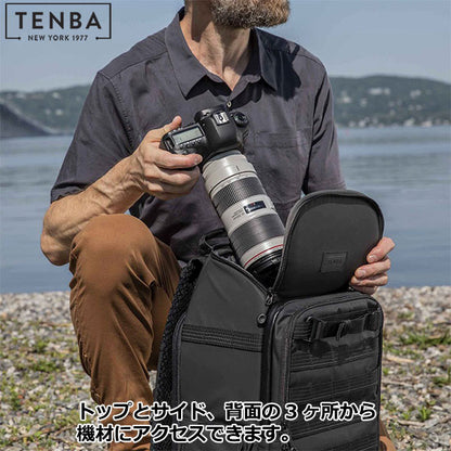 TENBA V637-756 アクシスV2 バックパック 24L ブラック