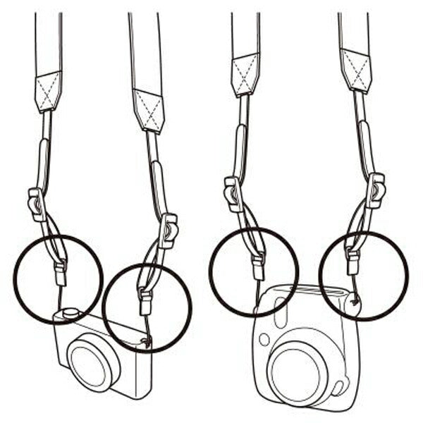 エツミ E-6542 ストラップアダプターデュアルポイント