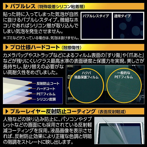 《在庫限り》ハクバ DGF2-FGFX50S デジタルカメラ用液晶保護フィルム MarkII FUJIFILM GFX 50S専用