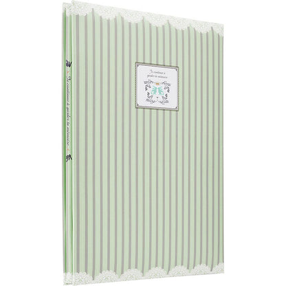 フジカラー F-10B（BK） ストライプ グリーン