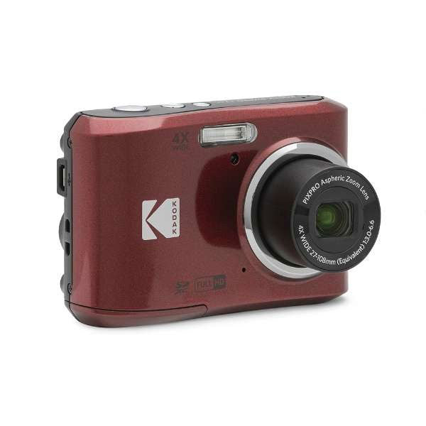 コダック デジタルカメラ PIXPRO FZ45 FZ45RD2A レッド [4倍光学ズーム