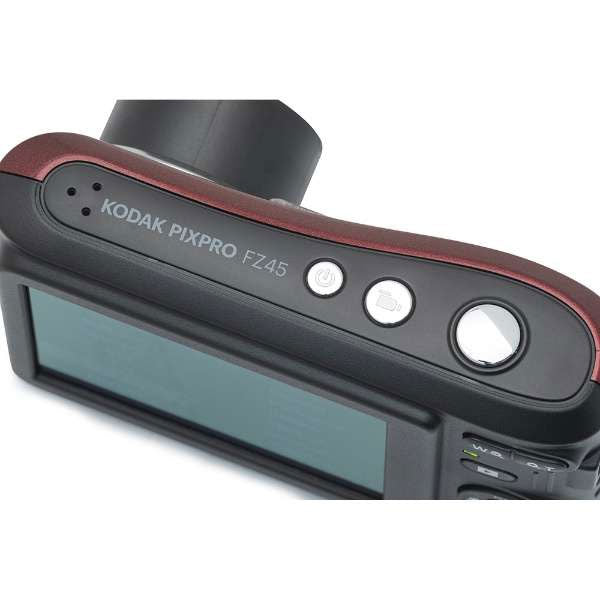 Kodak コダック PIXPRO FZ45RD レッド コンパクトデジタルカメラ アルカリ電池対応モデル FRIENDLY ZOOM - カメラ