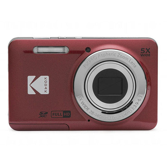 コダック デジタルカメラ PIXPRO FZ55 FZ55RD2A レッド ※欠品：納期未定（4/8現在）