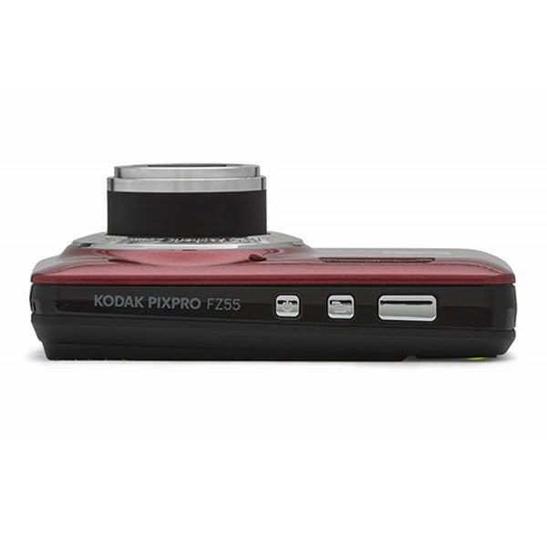 コダック デジタルカメラ PIXPRO FZ55 FZ55RD2A レッド [5倍光学ズーム/有効1635万画素/1080p フルハイビジョン動画撮影] ※欠品：納期未定（4/8現在）