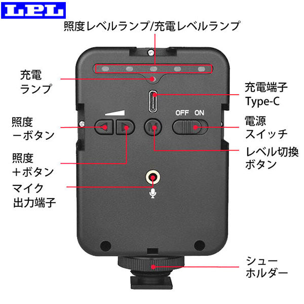 LPL L27568 LEDマイクライトVL-M50X – 写真屋さんドットコム