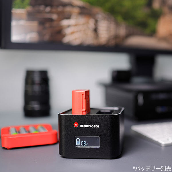 マンフロット MANPROCUBEN Pro CUBE ツインチャージャー ニコン EN-EL14a/EN-EL5c/EN-EL25対応