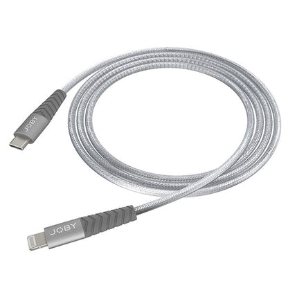 JOBY JB01817-BWW USB-C - Lightningケーブル 2m スペースグレー