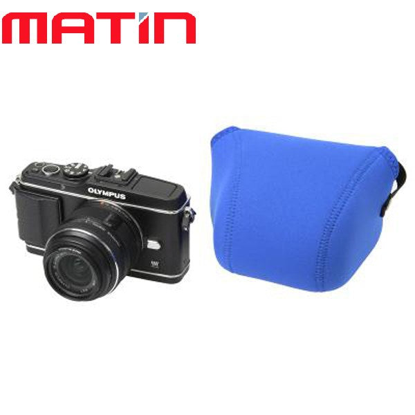 エツミ M-10302 マーティン ネオプレーンカメラケース ブルー