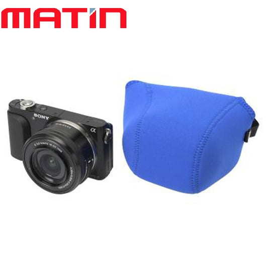 エツミ M-10307 マーティン ネオプレーンカメラケース ブルー