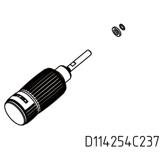 GITZO スペアパーツ D114254C237 KNOB ※欠品：ご注文後、約3ヶ月かかります