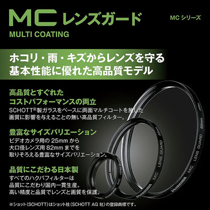 ハクバ CF-LG55 MCレンズガードフィルター 55mm