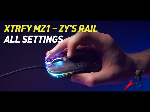 Xtrfy MZ1 - Zy's Rail 超軽量ゲーミングマウス – 写真屋さんドットコム