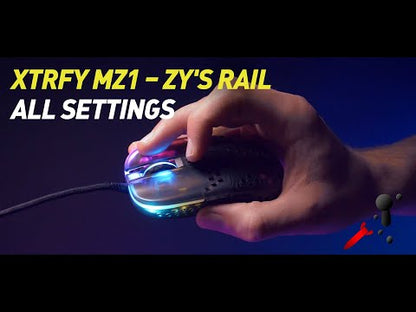 《在庫限り》 Xtrfy MZ1 - Zy's Rail 超軽量ゲーミングマウス Designed by Rocket Jump Ninja #709004