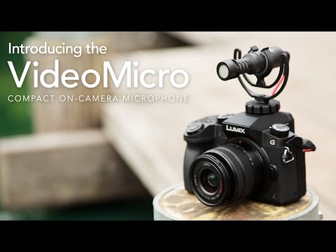 RODE VideoMicro プラグインパワー対応 超小型オンカメラマイク ビデオ 