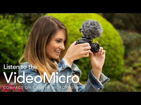RODE VideoMicro プラグインパワー対応 超小型オンカメラマイク ビデオ 