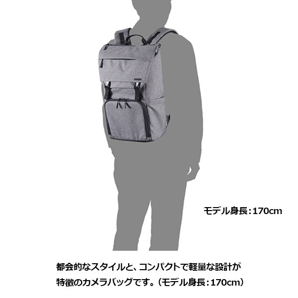 ハクバ SP-CT04-FBPGY プラスシェル シティ04 フラップバックパック グレー
