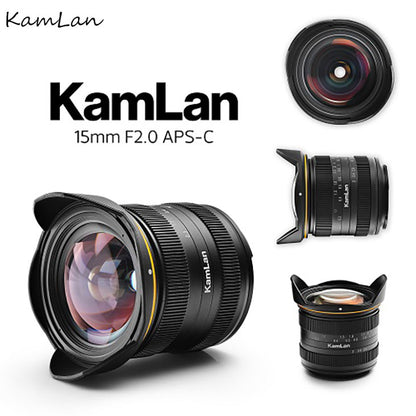 KamLan Optical KAMLAN 15ｍｍ F2 フジフイルムXマウント用