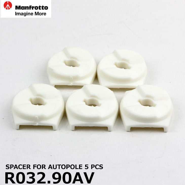 マンフロット スペアパーツ R032.90AV SPACER FOR AUTOPOLE 5 PCS