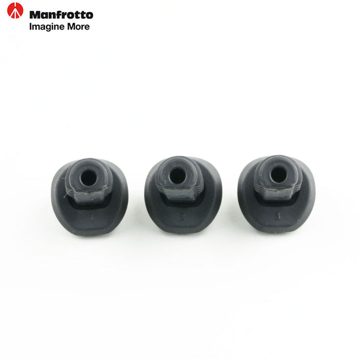 マンフロット スペアパーツ R111639 RUBBER FOOT SET OF 3 ※3個入