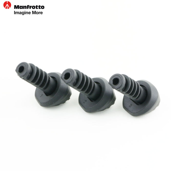 マンフロット スペアパーツ R111639 RUBBER FOOT SET OF 3 ※3個入