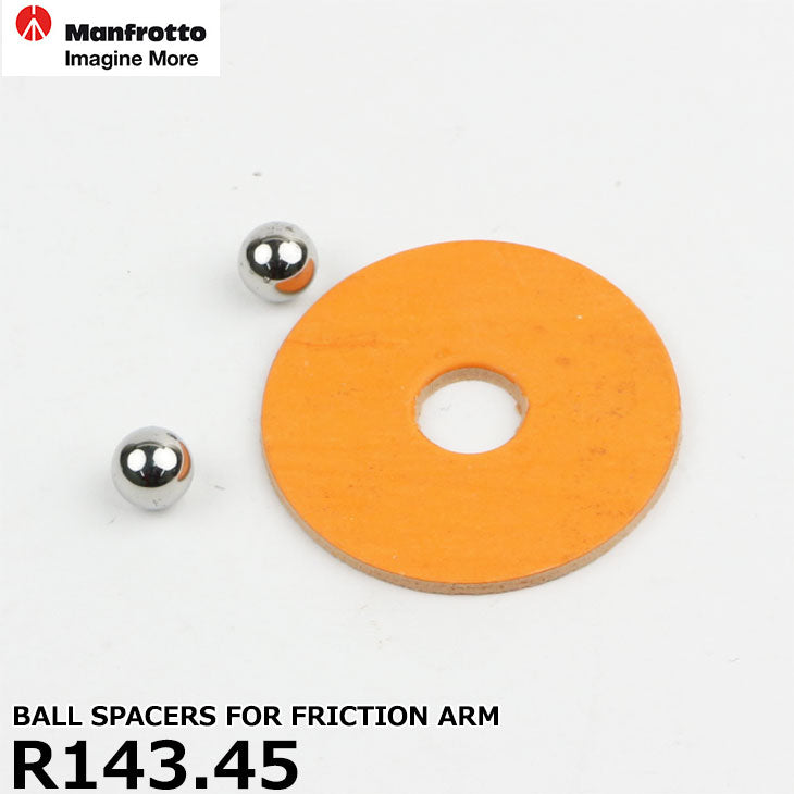 マンフロット スペアパーツ R143.45 BALL SPACERS FOR FRICTION ARM ※欠品：ご注文より、約3～4ヶ月かかります