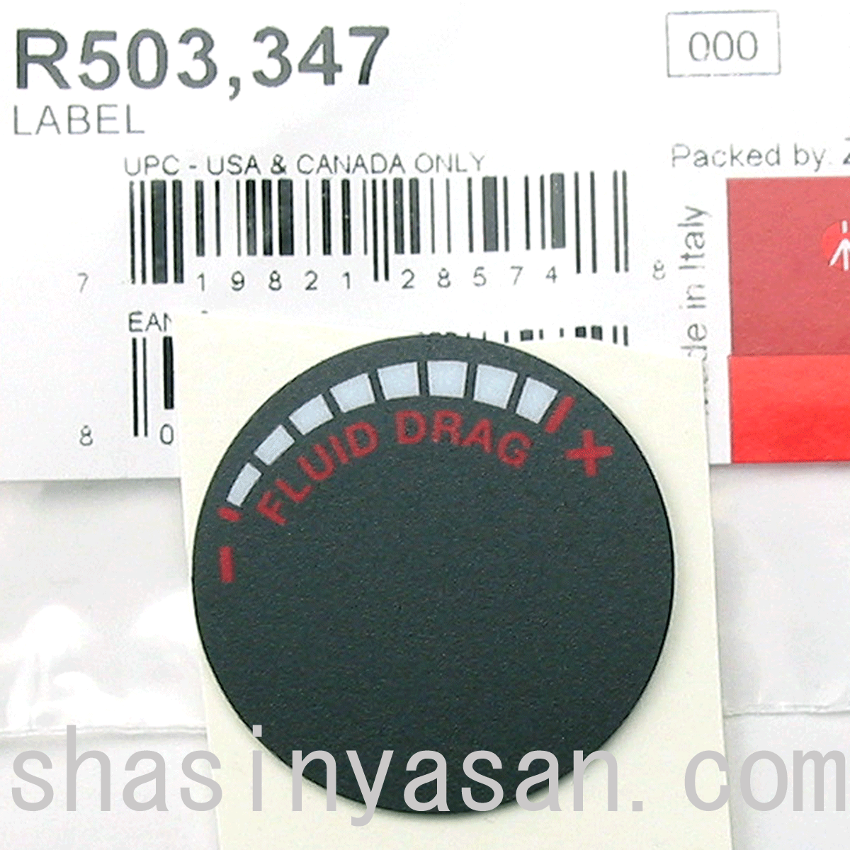 マンフロット スペアパーツ R503.347 LABEL ※欠品：ご注文後、約3ヶ月かかります